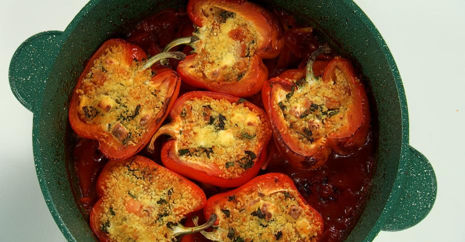 Paprika i povrće kao lagan obrok